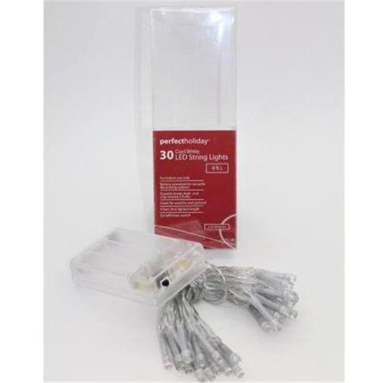 The Perfect 30 LED String Light Battery Operated with Timer, White